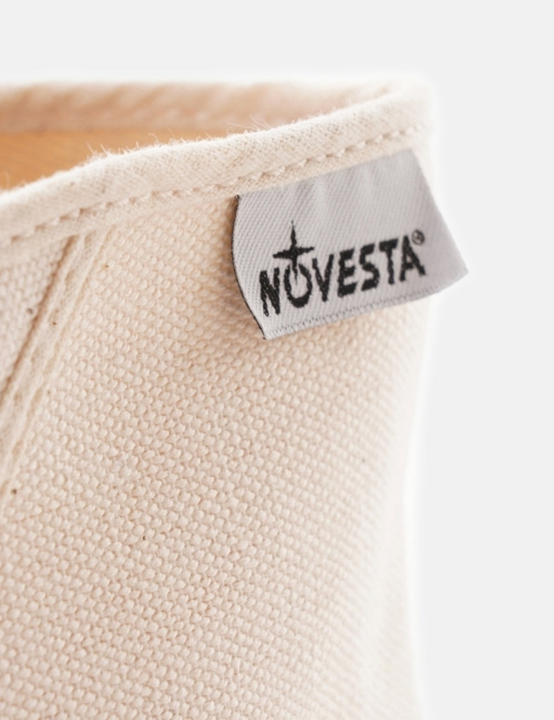 Novesta Star Dribble Trainers (Canvas) - Mono Beige