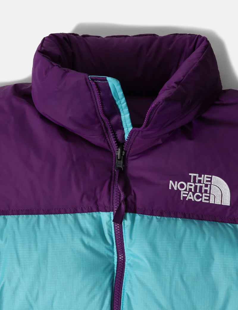 North Face 1996 Retro Nuptse Jacket - Trans Antarctic Blue