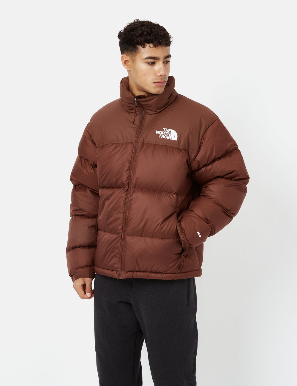 North Face 1996 Retro Nuptse ジャケット - Dark Oak Brown