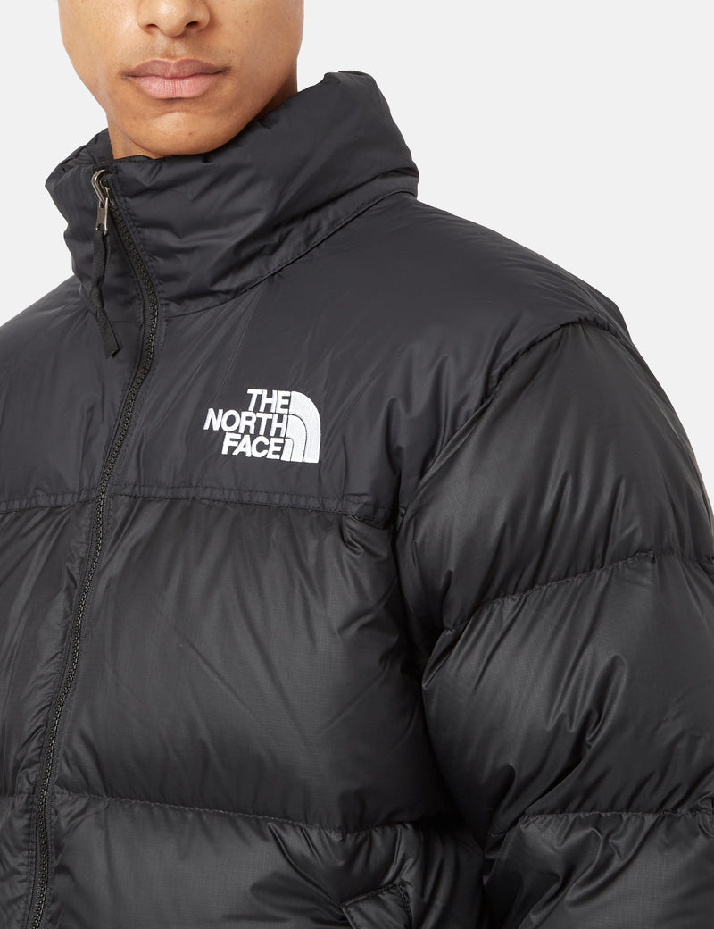 North Face 1996 Retro Nuptse Jacke (packbar) - TNF Schwarz