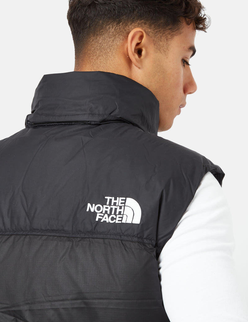 North Face 1996 Printed Retro Nuptse Vest - TNF Black