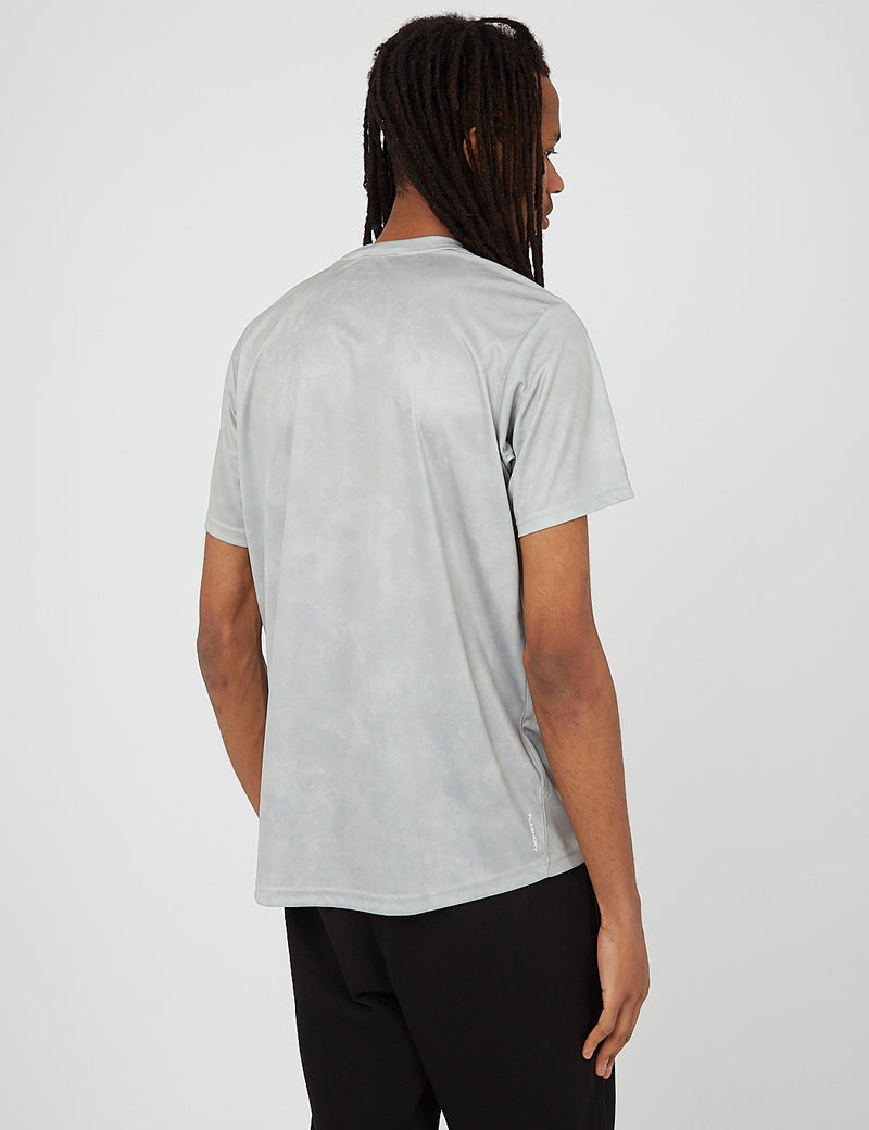 North Face Reaxion AMP T-Shirt - Wrought Iron/Morning Fog