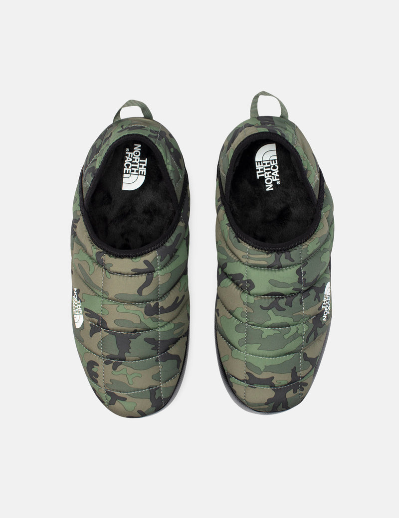 North Face ThermoBall™ Mule V Slipper (Camo Print) - Thyme Green