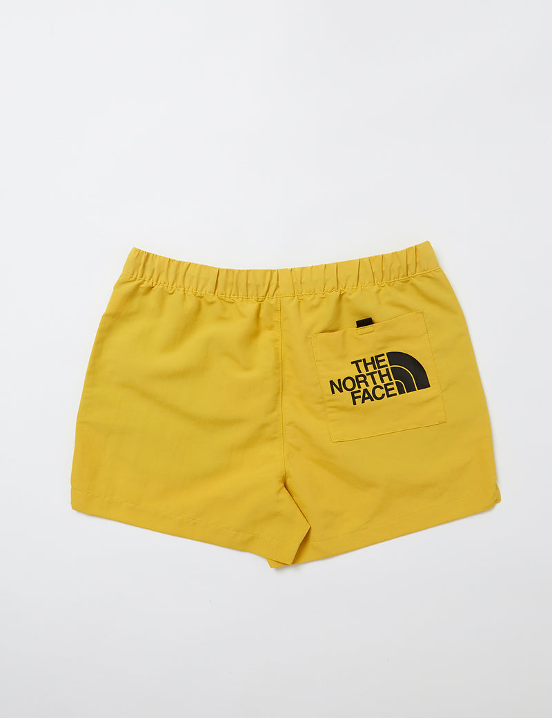 North Face Climb Shorts - Bamboo Yellow