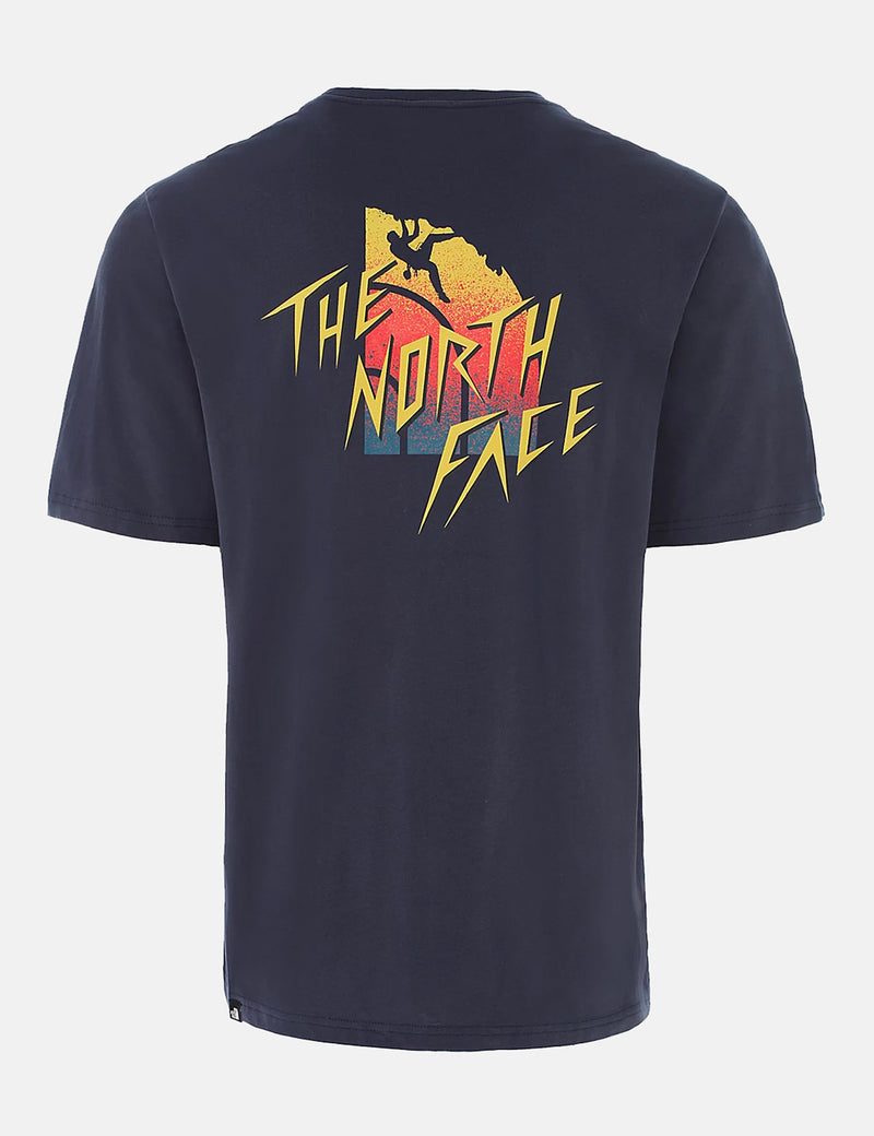 North Face Masters of Stone T-Shirt - Urban Marineblau