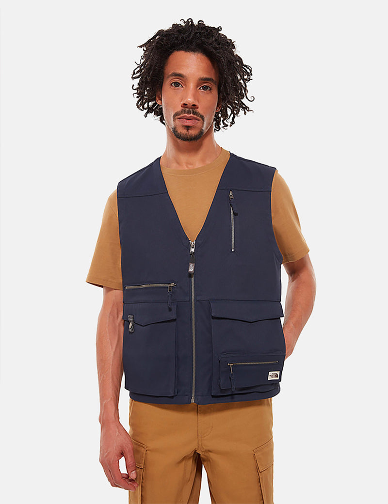 North Face Wild Vest - Urban Navy Blue | URBAN EXCESS.
