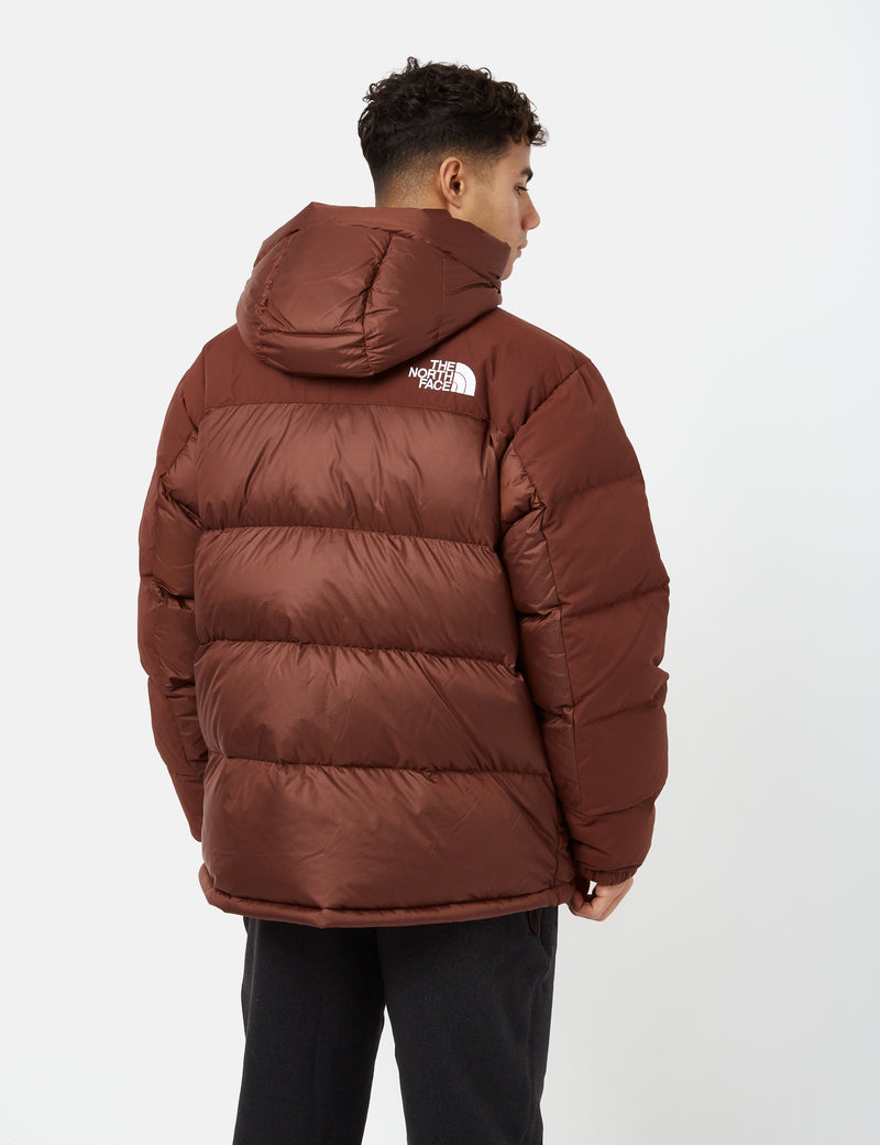 North Face HMLYN Down Parka Jacket - Dark Oak Brown