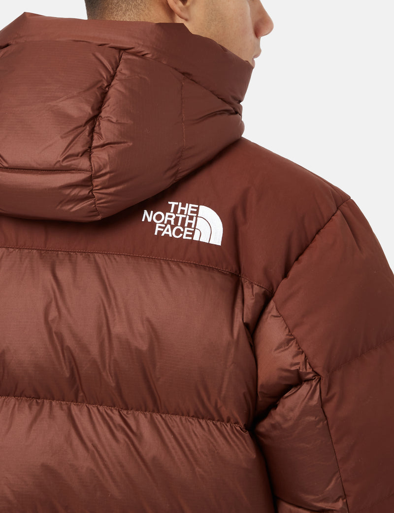 North Face HMLYN Down Parka Jacket - Dark Oak Brown