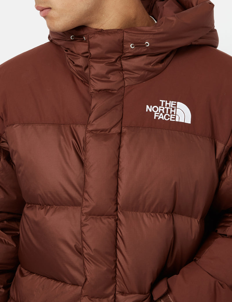 North Face HMLYN Down Parka Jacket - Dark Oak Brown