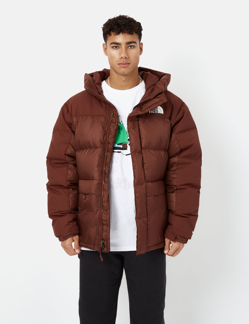 North Face HMLYN Down Parka Jacket - Dark Oak Brown