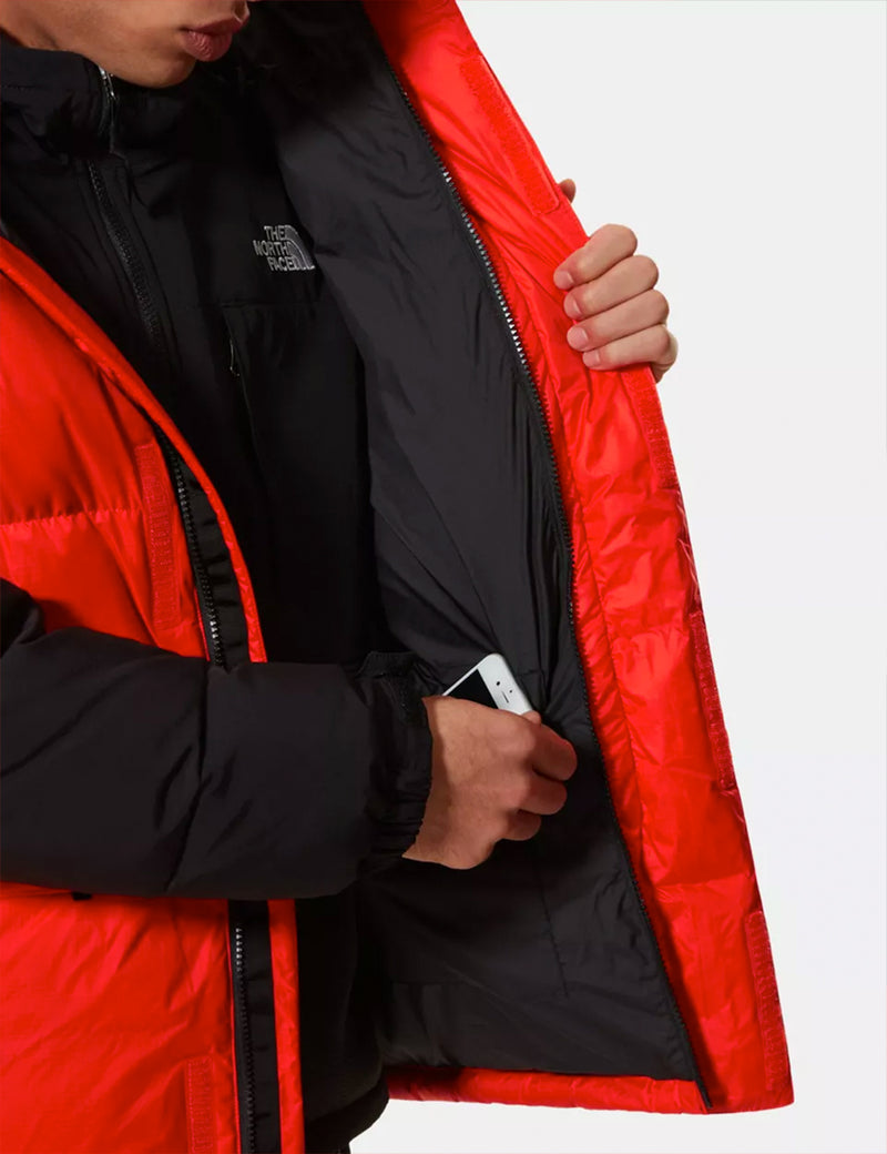 North Face Himalayan Down Parka - Flare Red
