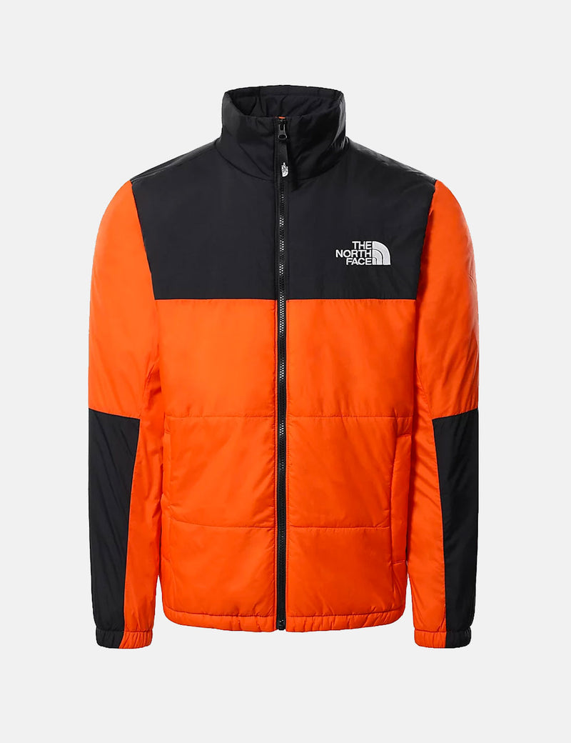 North Face Gosei Puffer Jacket - Red Orange
