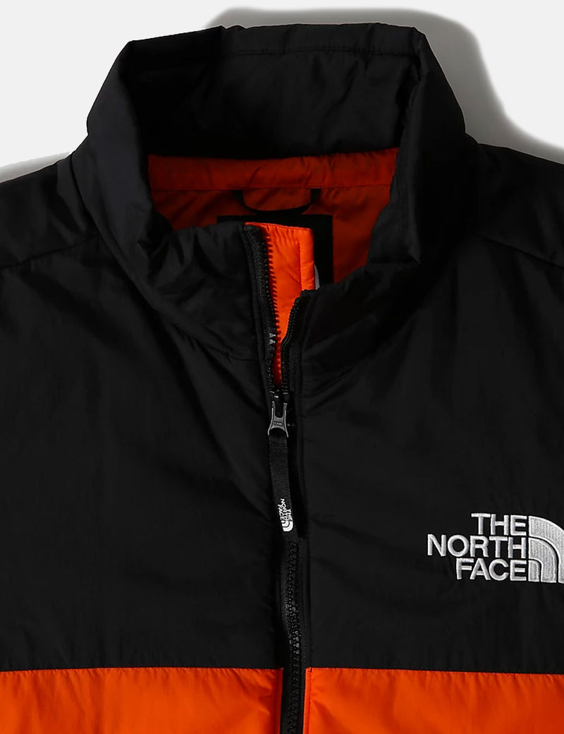North Face GoseiPufferジャケット-レッドオレンジ
