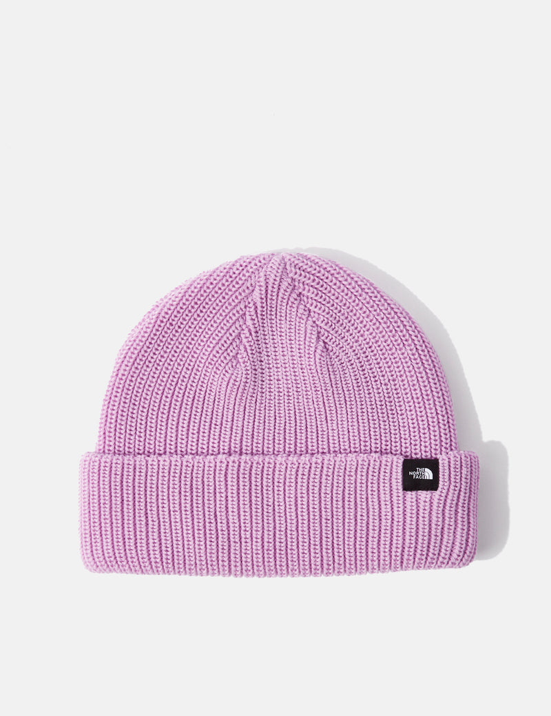 North Face TNF Fisherman Beanie Hat - Lupine Purple