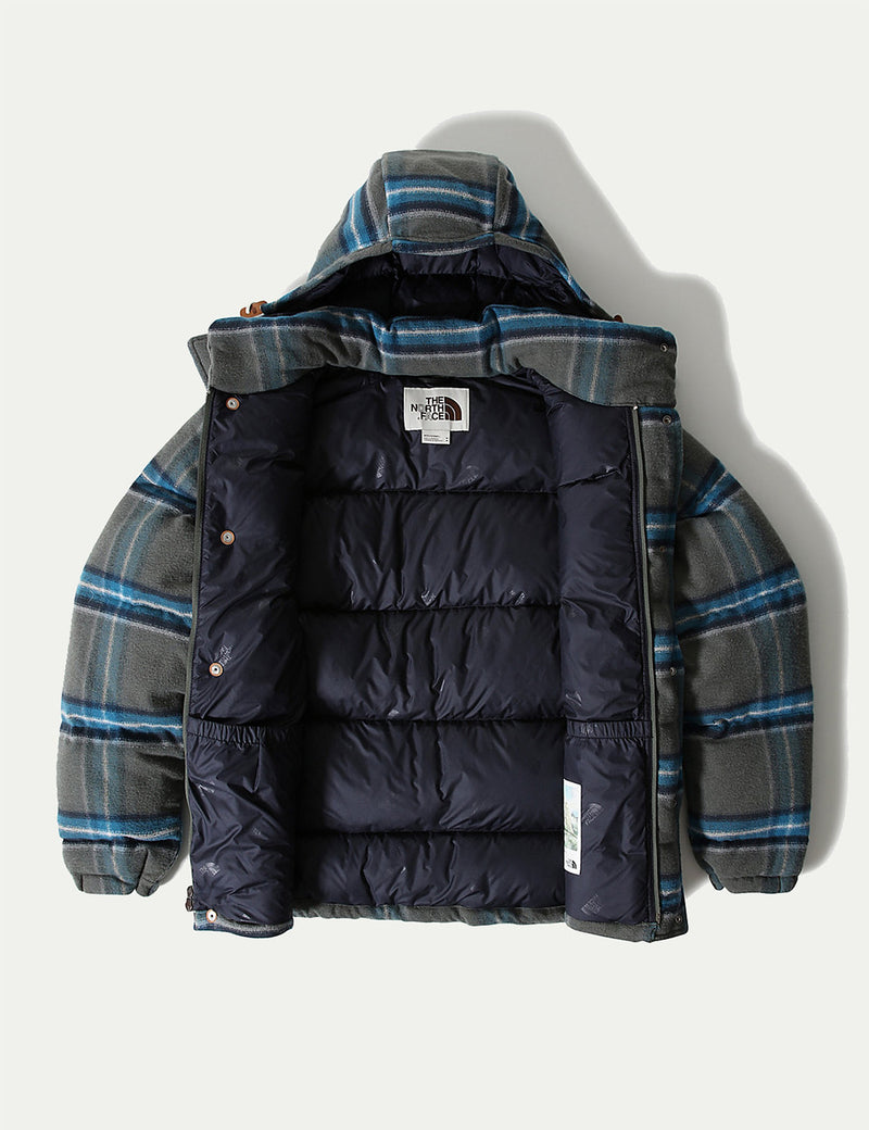 the north face plaid