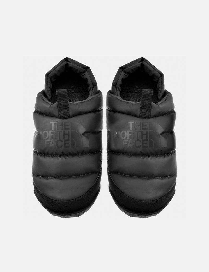 North Face Nuptse Mule Slipper - Asphalt Grey/TNF Black