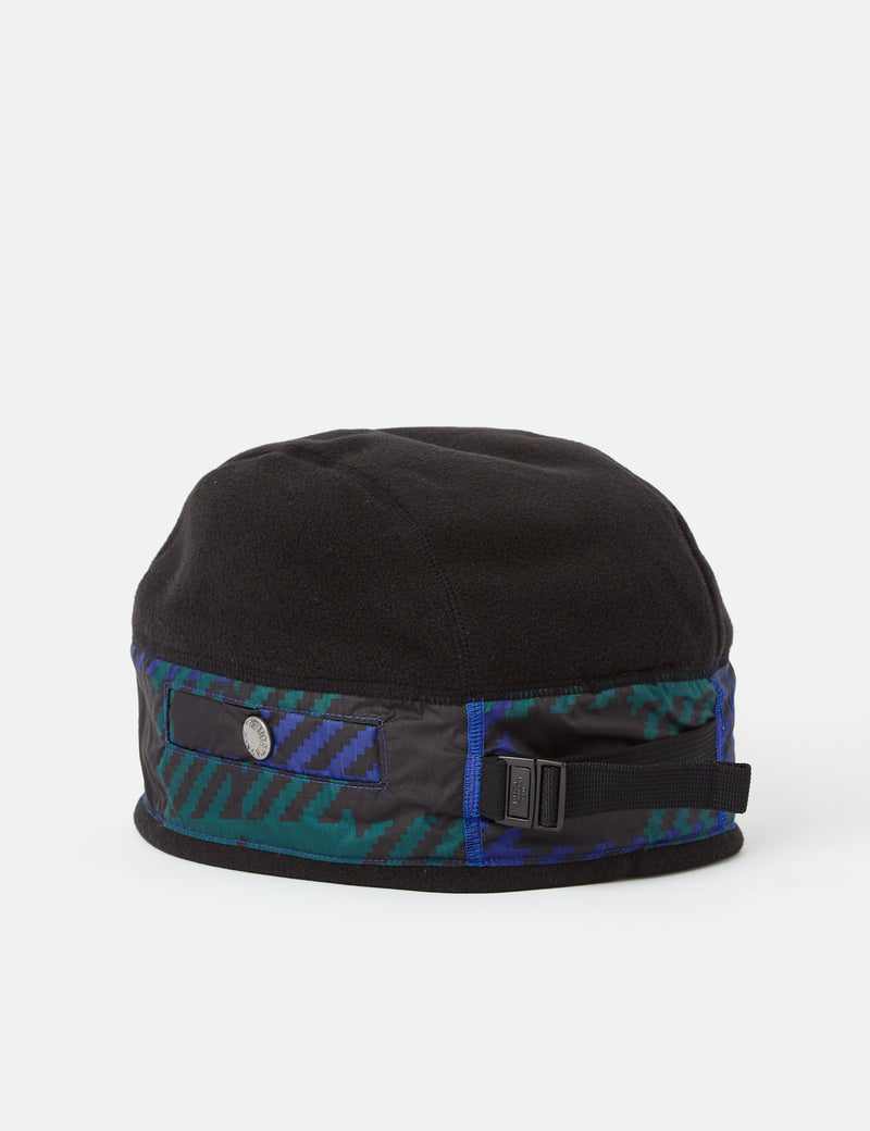 North Face Denali Beanie (Medium Icon Plaid Print) - Ponderosa Green