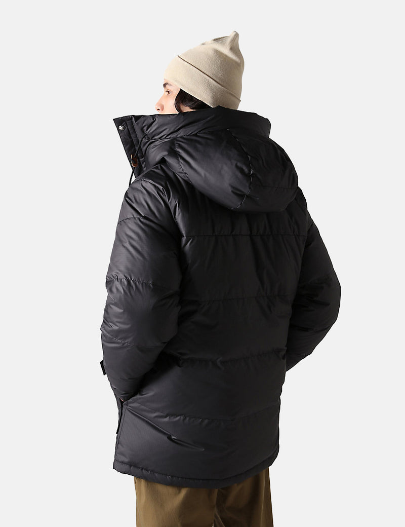 North Face 77 Brooks Range Parka Jacket - TNF Black/Antelope Tan