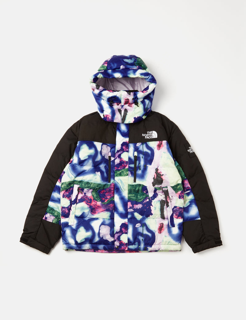 North Face x Alfie Kungu Himalayan Parka - Lapis Blue Snow Spider Large Print