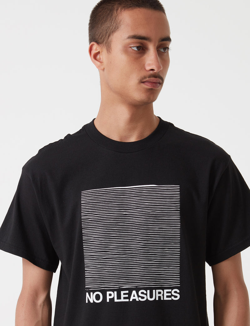 Stu Gazi No Pleasure T-Shirt - Black