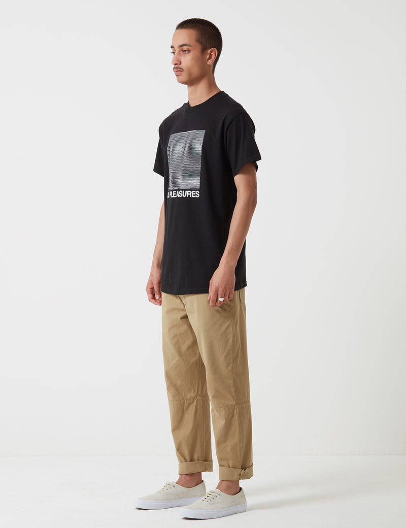 Stu Gazi No Pleasure T-Shirt - Black