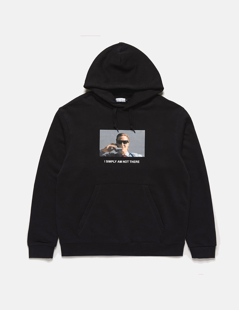 SCRT Not ThereHoodie-ブラック