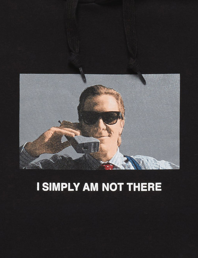 SCRT Not ThereHoodie-ブラック