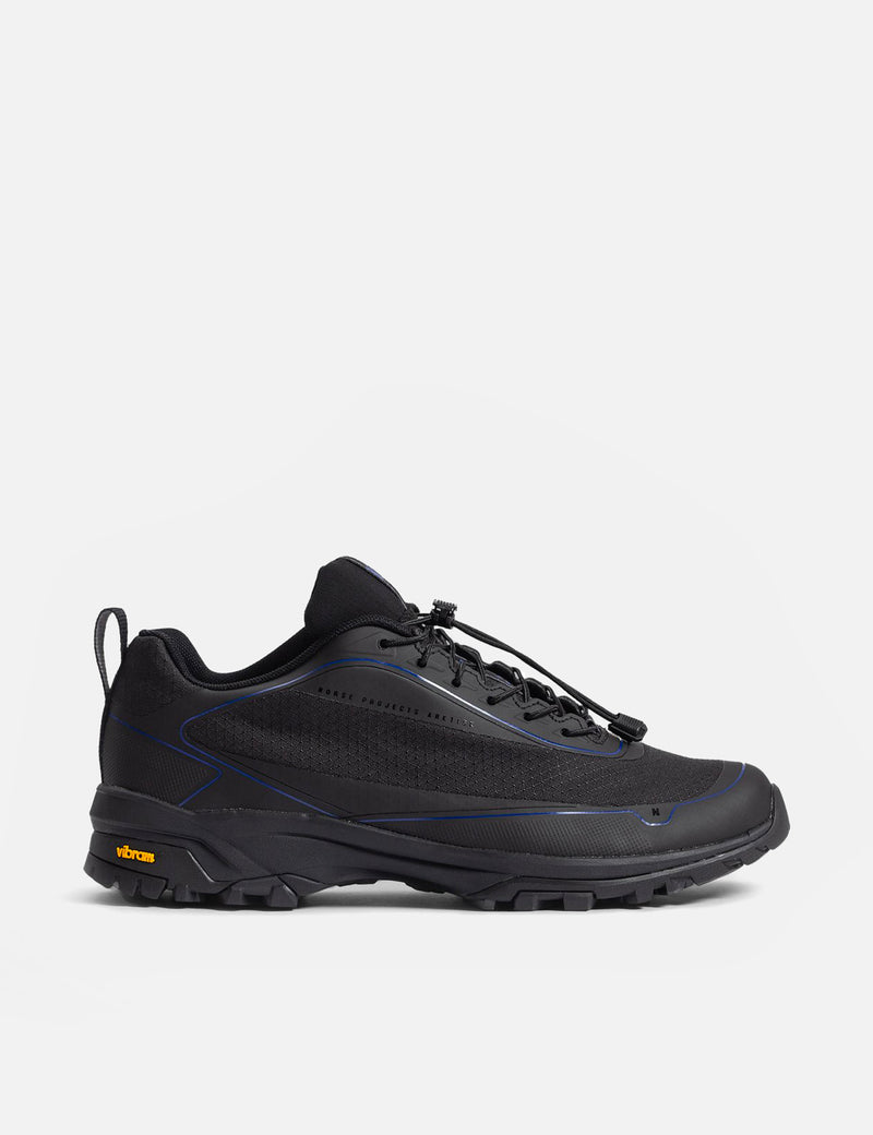 Norse Projects ARKTISK Lace Up Runner Trainers V02 - Black