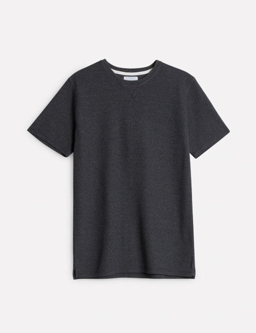 T-Shirt Norse Projects Niels Sport Waffle - Charcoal
