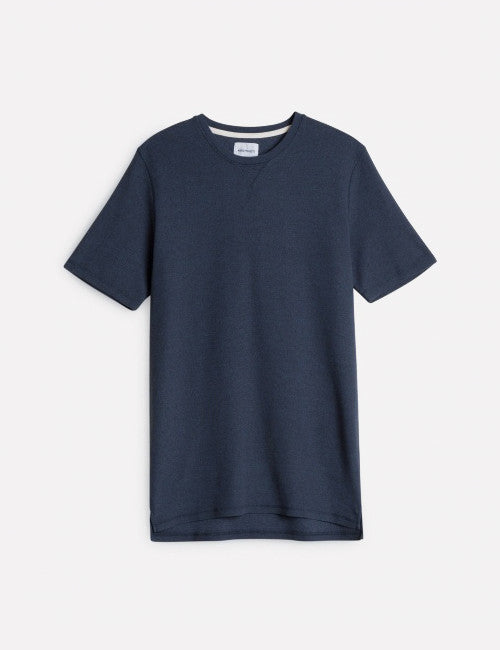 T-Shirt Norse Projects Niels Sport Waffle - Navy