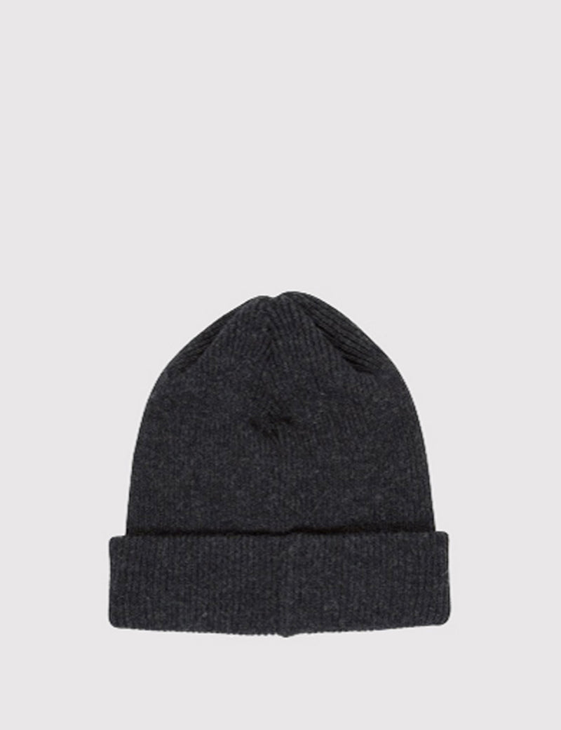 Bonnet Brossé Norse Projects (Laine) - Gris Charbon
