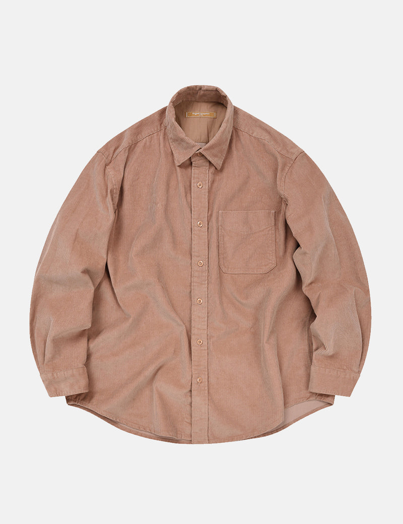 Chemise en velours côtelé FrizmWORKS OG - Rose