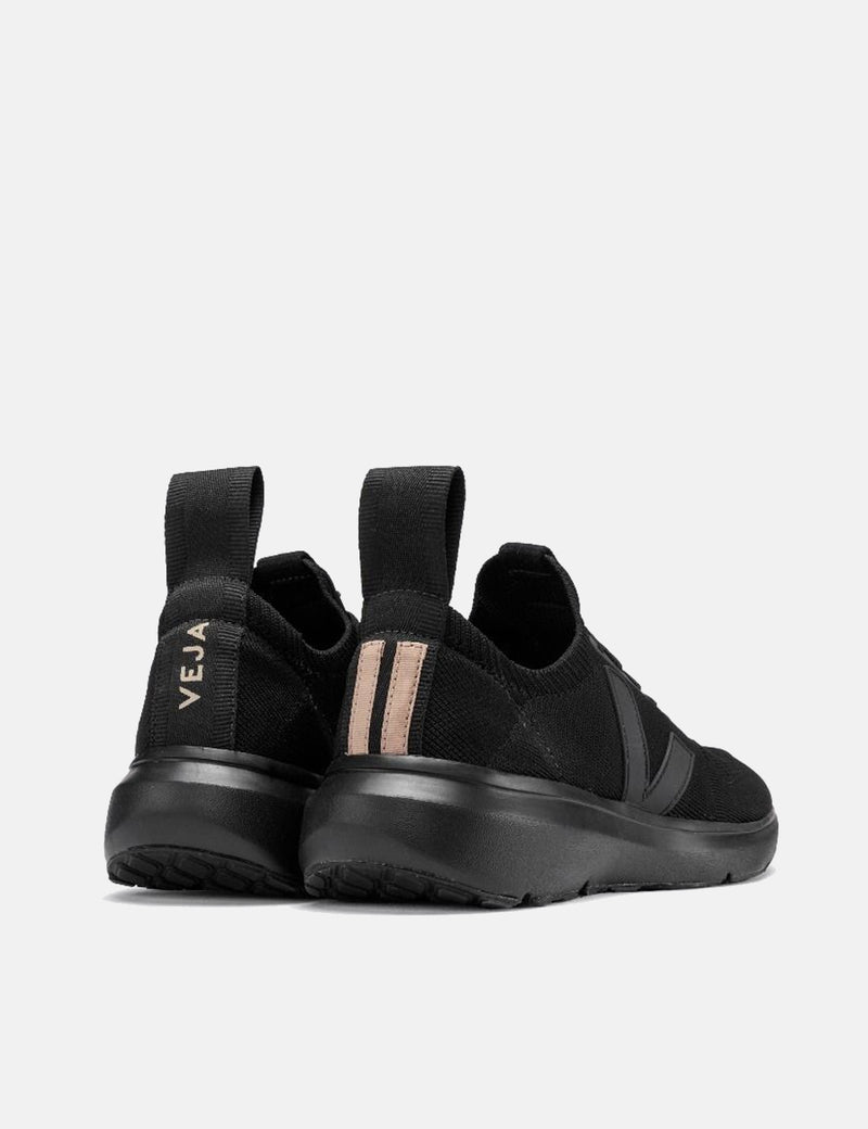 Veja x Rick Owens ランナー スタイル 2 V ニット - フル ブラック