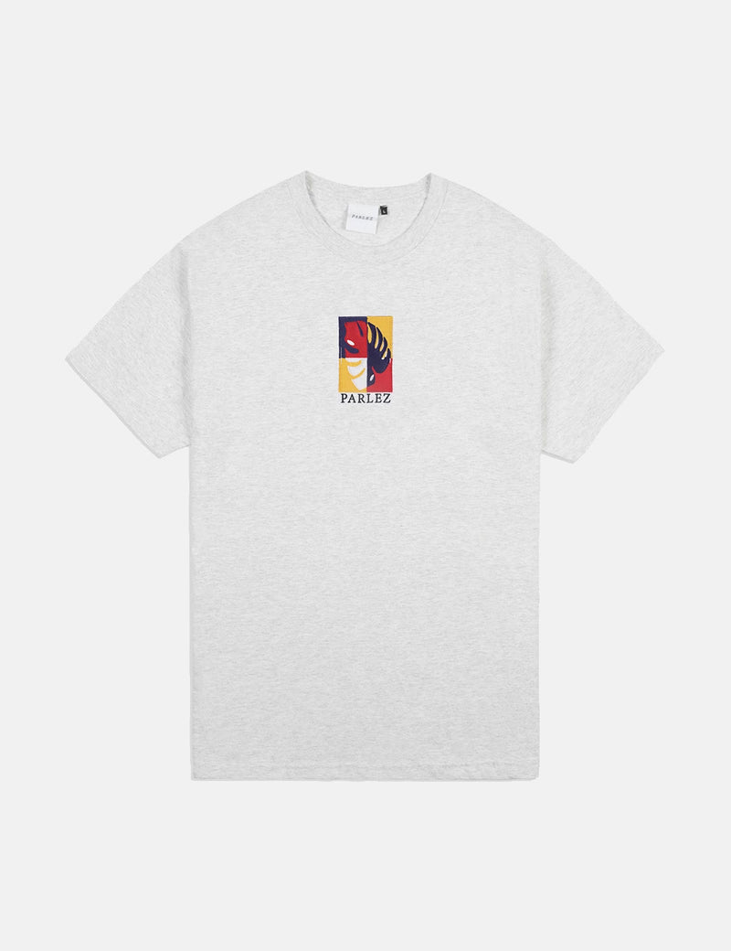 Parlez Oblique T-Shirt - Grey Heather