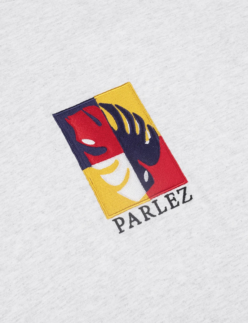 Parlez Oblique T-Shirt - Grey Heather