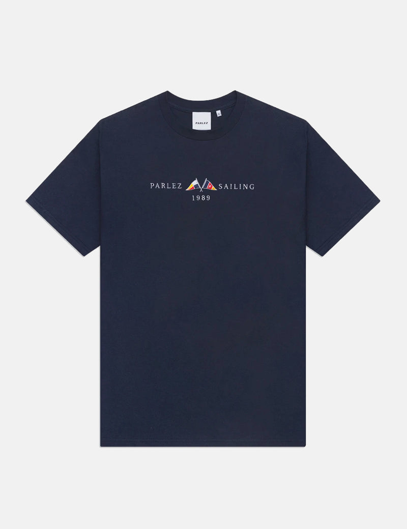 Parlez Jetty T-Shirt - Navy Blue