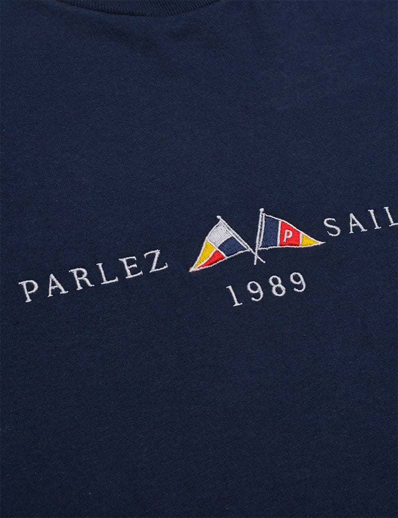 Parlez Jetty T-Shirt - Navy Blue