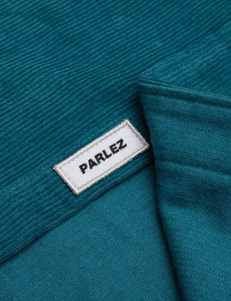 Parlezコードシャツ-ティールグリーン