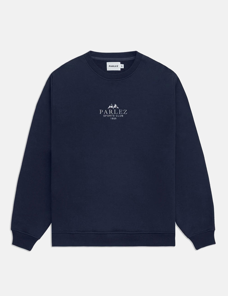 Parlez Sports Club Sweatshirt Navy Blue URBAN EXCESS.