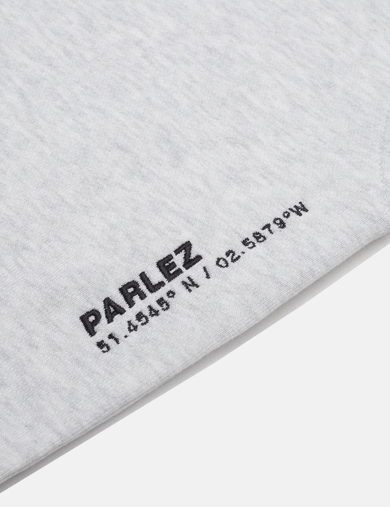 Parlezハルシオンスウェットパンツ-ヘザーグレー