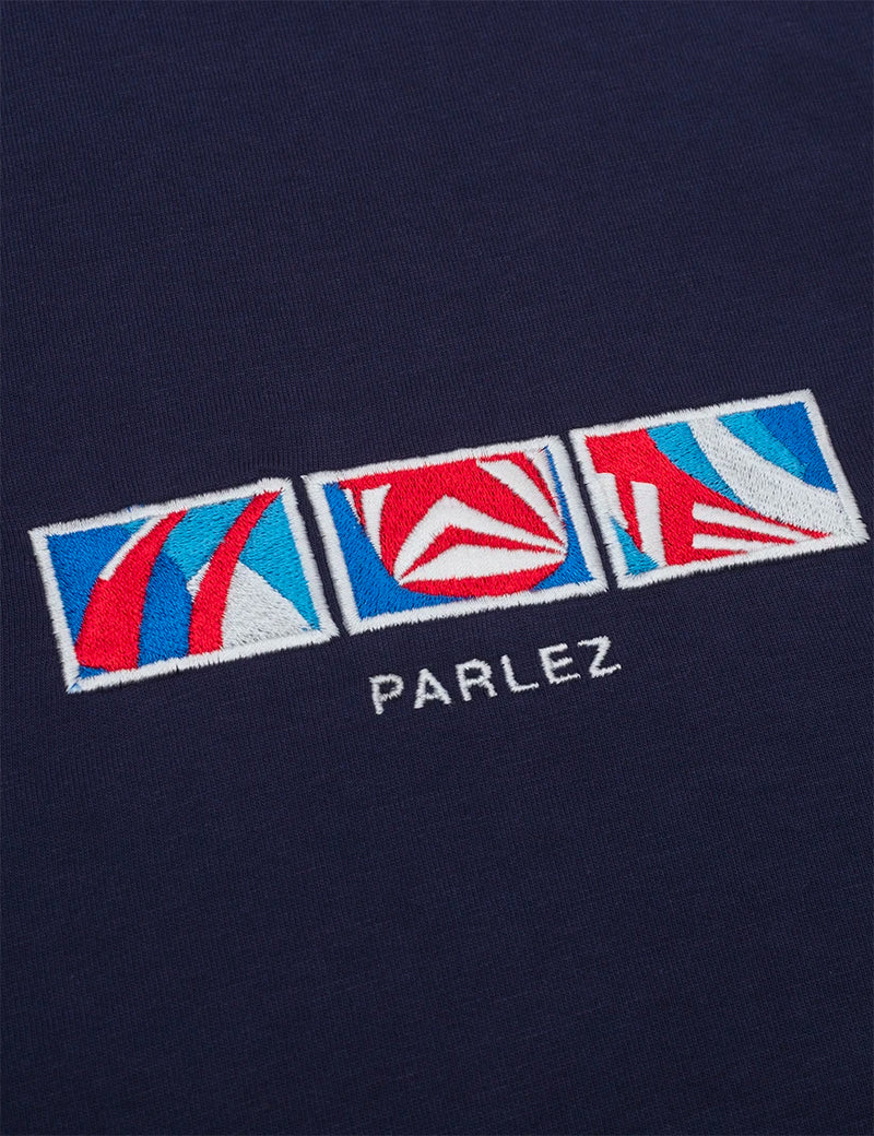 Parlez Spinnaker 티셔츠 - 네이비 블루