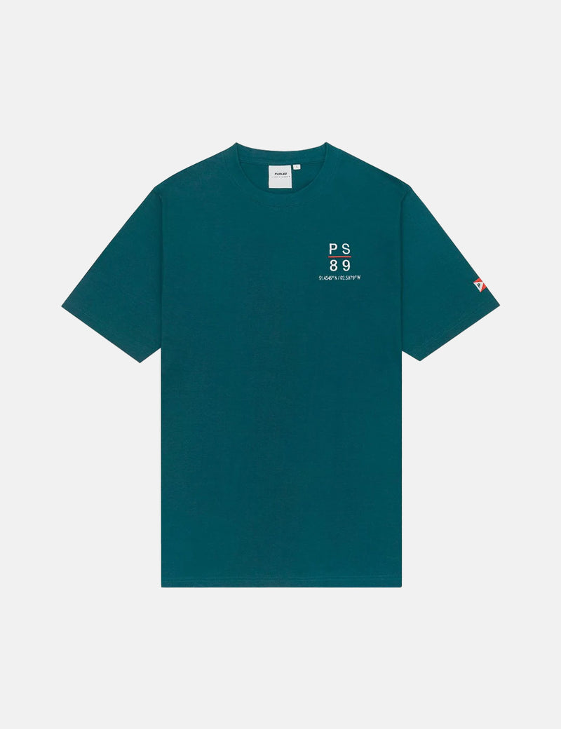 T-shirt Parlez Competition - Deep Teal Green