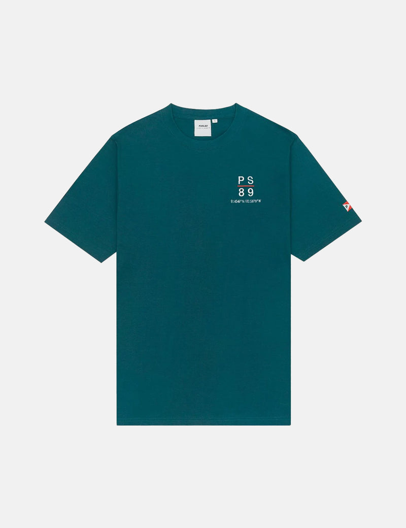 Parlez Wettkampf-T-Shirt - Deep Teal Green
