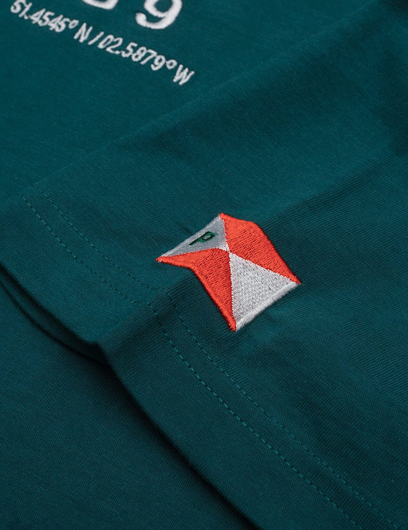 T-shirt Parlez Competition - Deep Teal Green