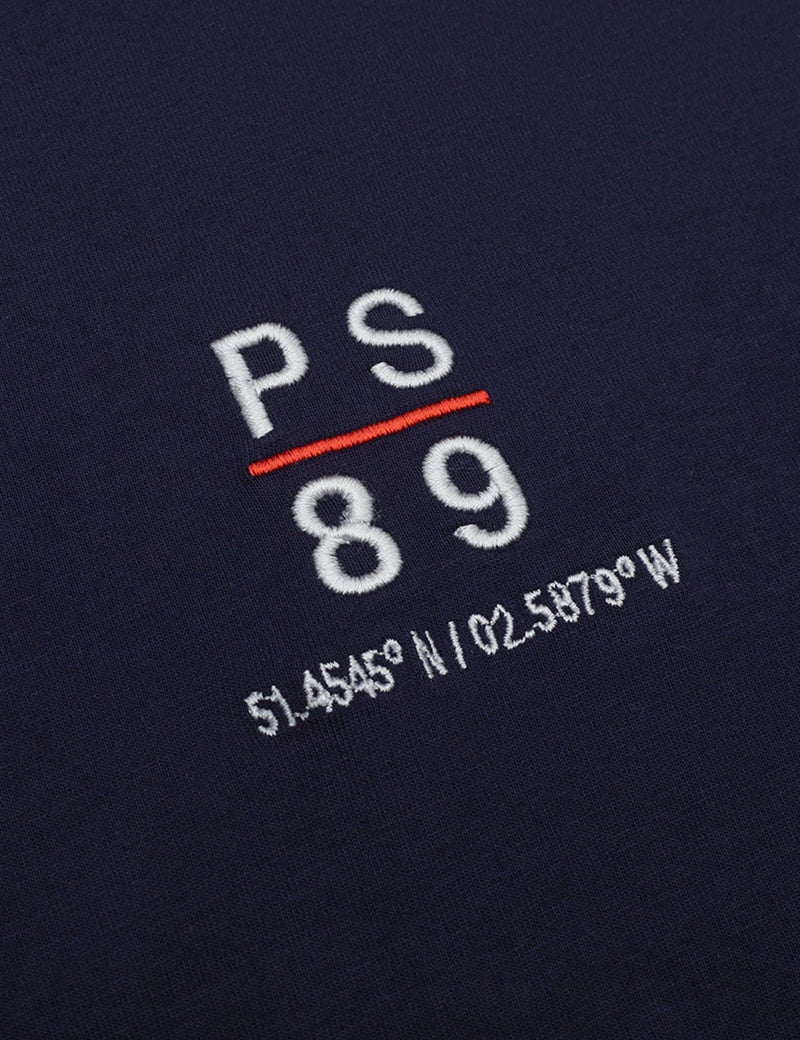 T-shirt de concours Parlez - bleu marine
