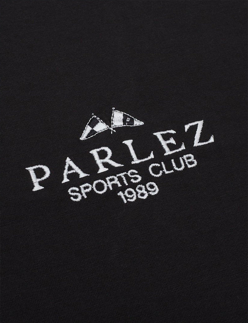 Parlez Sports Club T-Shirt - Schwarz