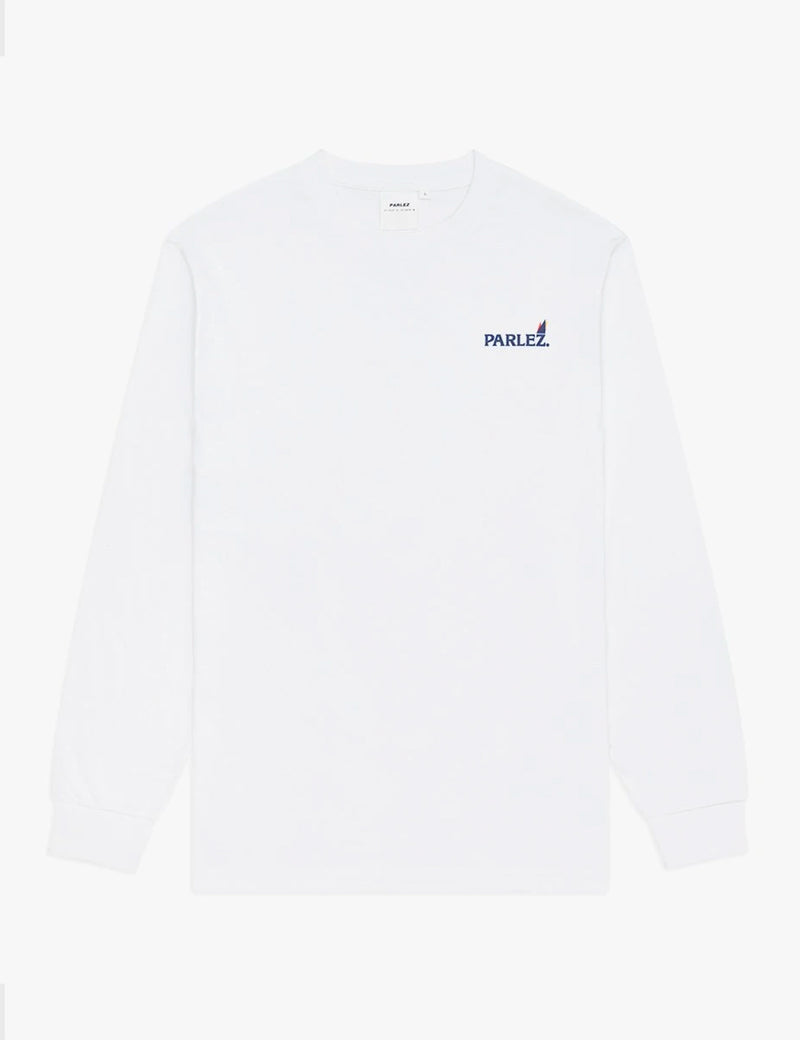 Parlez Sabre Long Sleeve T-Shirt - White