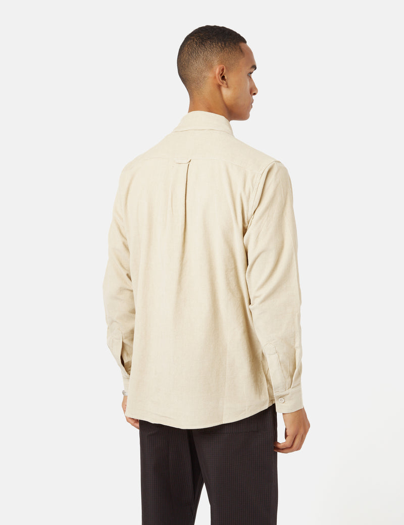 Parlez Sargasse Cord Shirt - Ecru