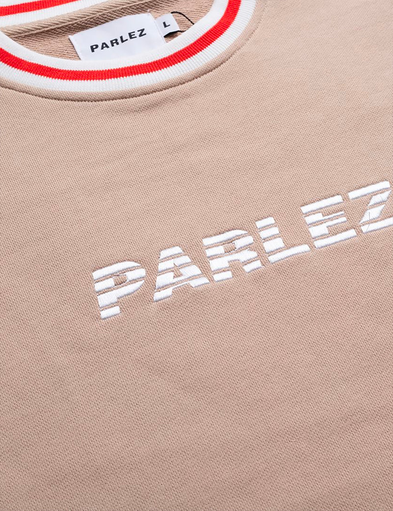 Sweat Col Rond Parlez Taberly - Sand