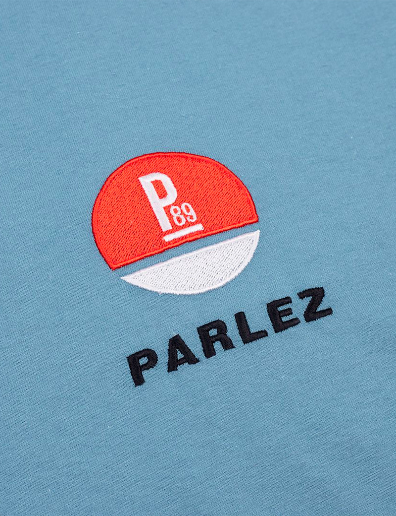 Parlez開催Tシャツ-スレートブルー